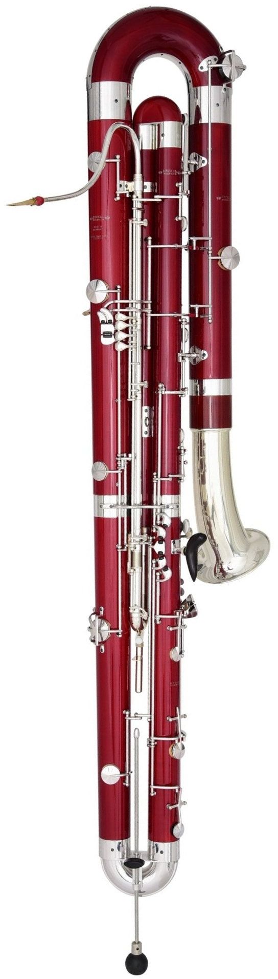 Picture of a Heckel Contrabassoon.